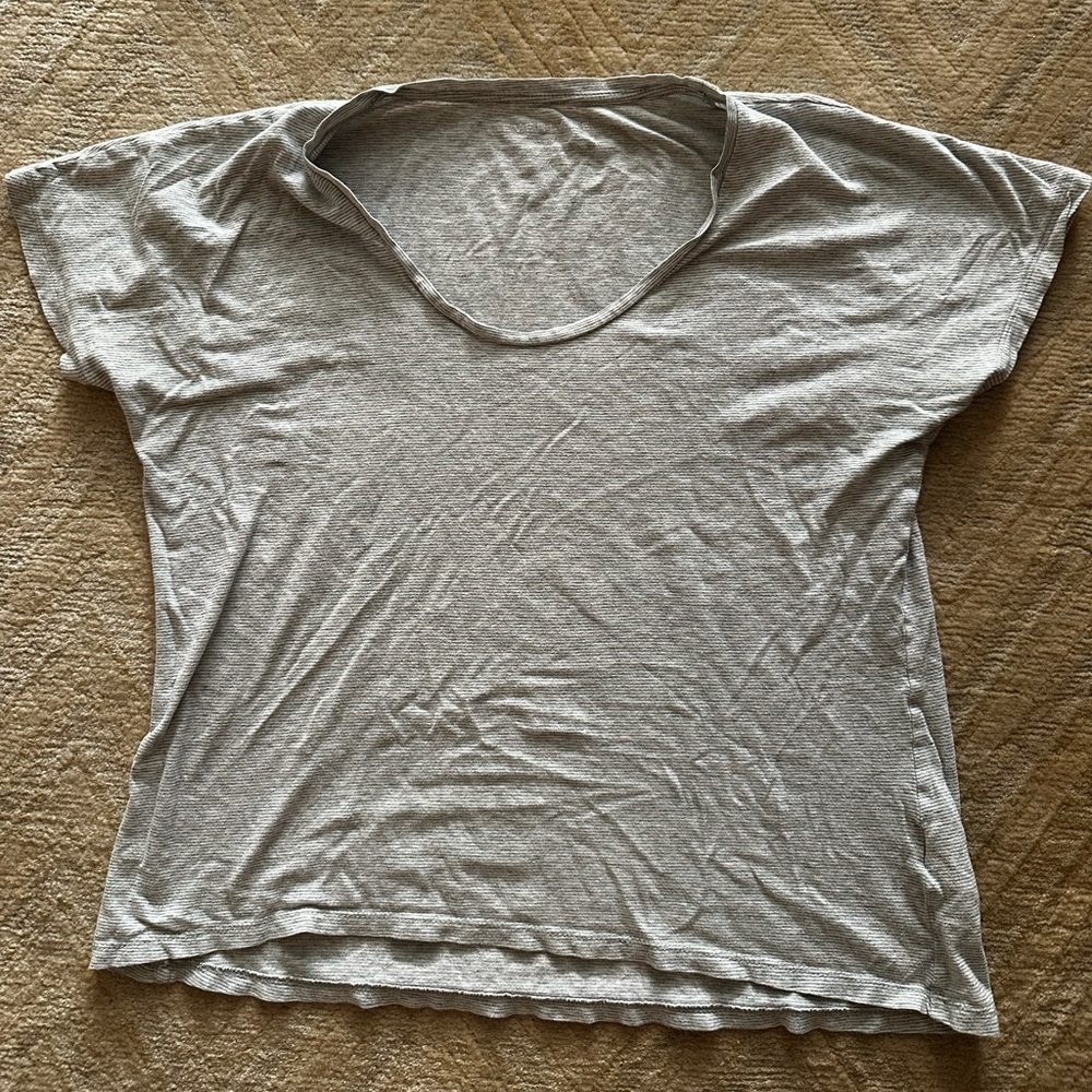 Gray Everlane Women's T-shirt- Size small